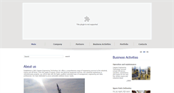 Desktop Screenshot of caspian.com.az