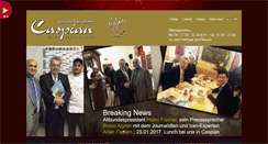 Desktop Screenshot of caspian.at