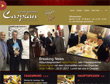 Tablet Screenshot of caspian.at